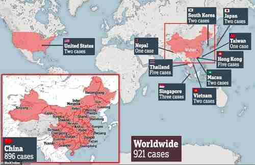 Number of confirmed coronavirus cases continued to grow on Friday (Daily Mail)