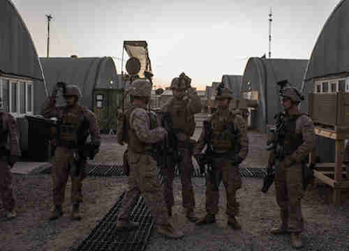 American Marines in Afghanistan (Getty)