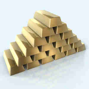 Gold bars