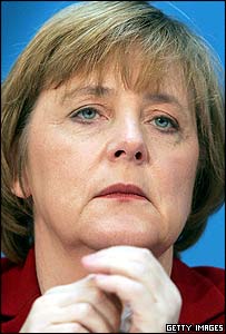 Angela Merkel, CDU leader <font size=-2>(Source: BBC)</font>