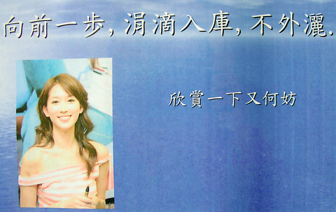 Lin Chi-ling <font size=-2>(Source: Taipei Times)</font>