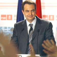 In: Socialist Jose Luis Rodriguez Zapatero (AP)